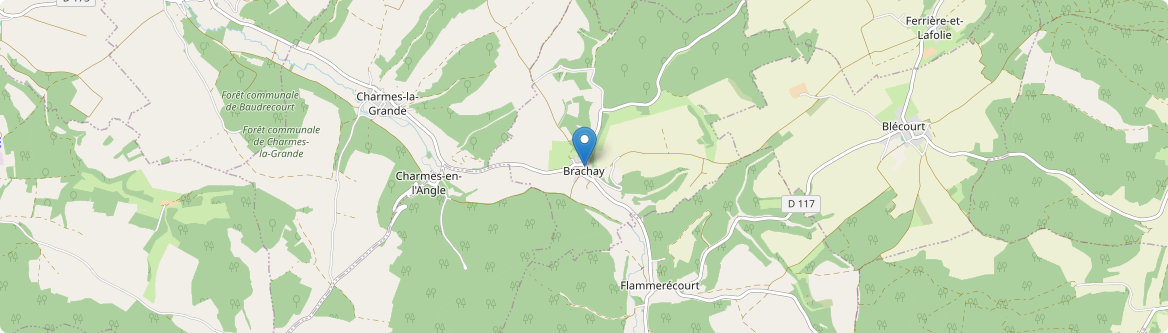 Brachay - Carte