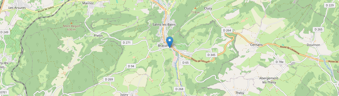 Bracon - Carte