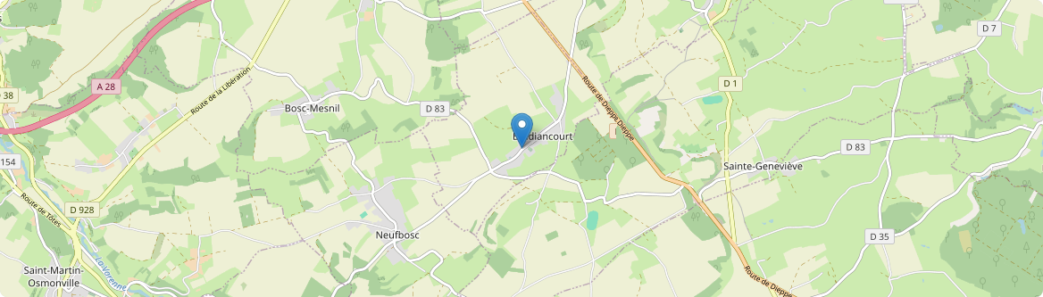 Bradiancourt - Carte