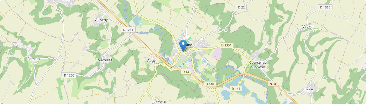 Braine - Carte
