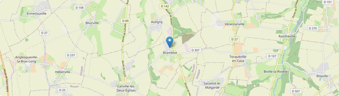 Brametot - Carte