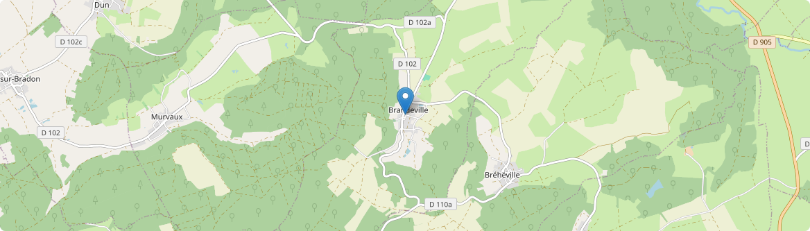 Brandeville - Carte