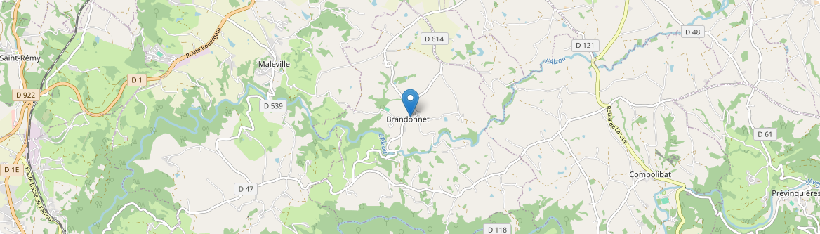 Brandonnet - Carte