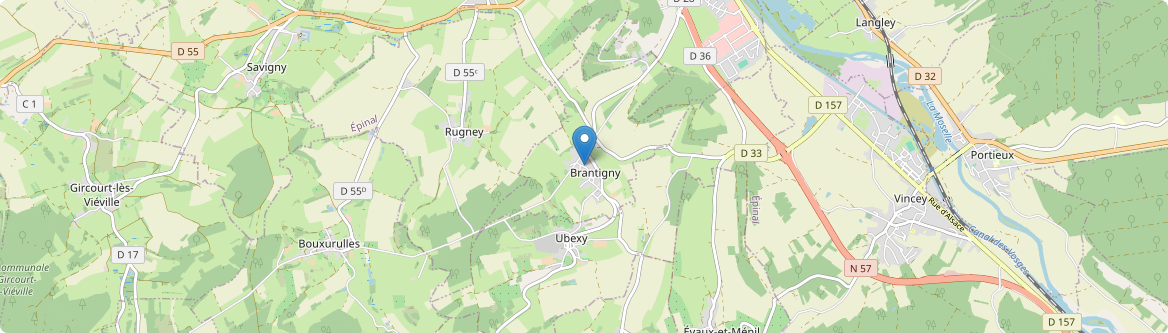 Brantigny - Carte