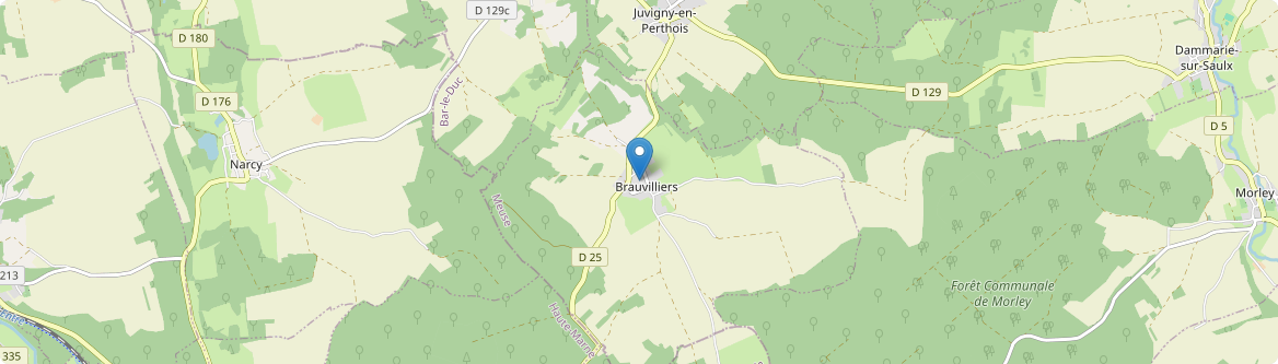 Brauvilliers - Carte