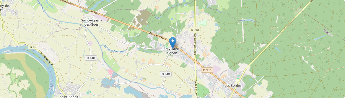 Bray-Saint-Aignan - Carte