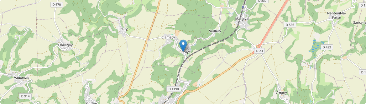 Braye - Carte