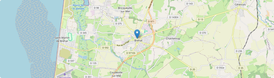 Bréhal - Carte