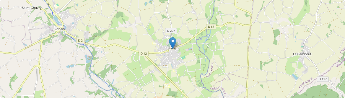 Bréhan - Carte