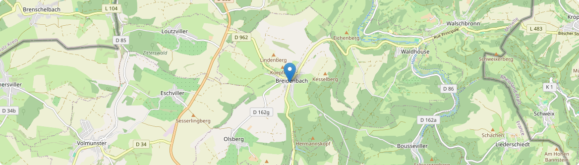 Breidenbach - Carte