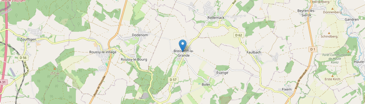 Breistroff-la-Grande - Carte