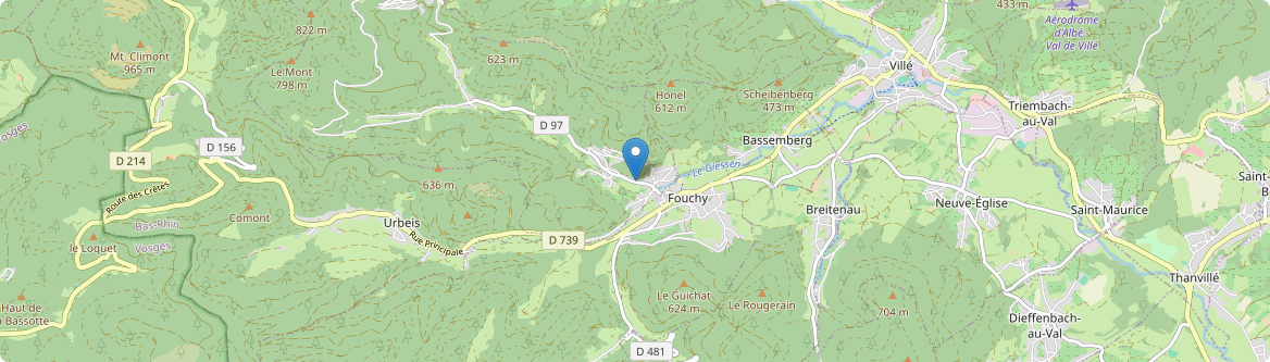 Breitenau - Carte