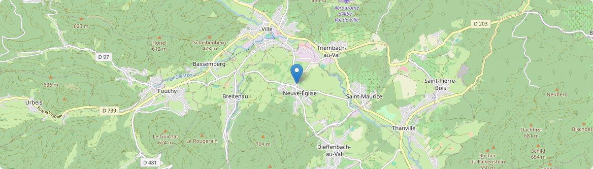 Breitenbach - Carte