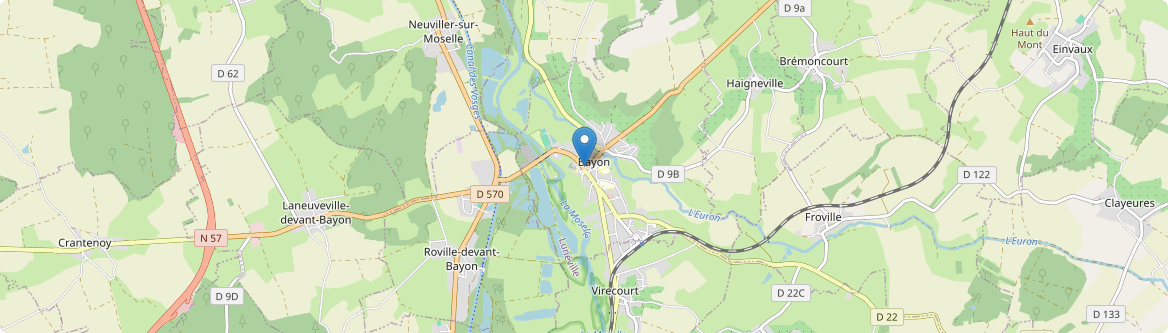 Brémoncourt - Carte