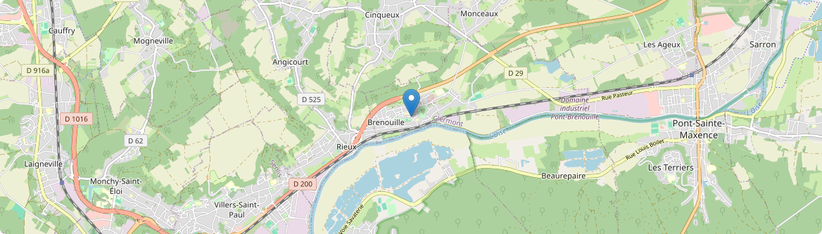 Brenouille - Carte