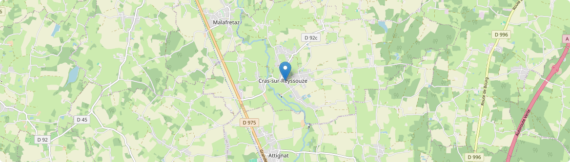 Bresse Vallons - Carte