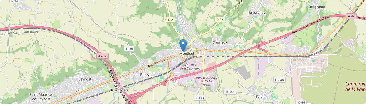 Bressolles - Carte