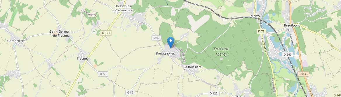 Bretagnolles - Carte