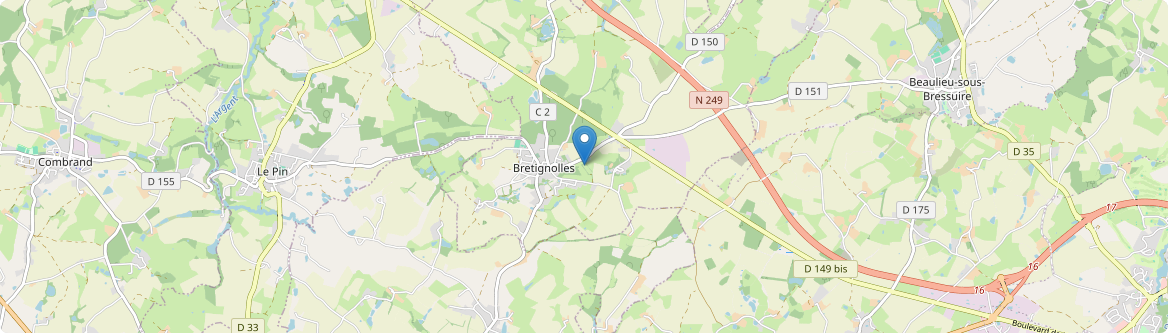 Bretignolles - Carte