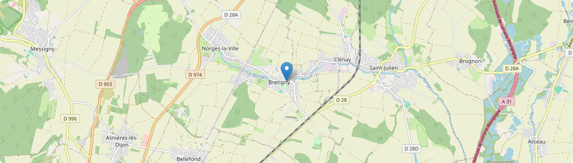 Bretigny - Carte