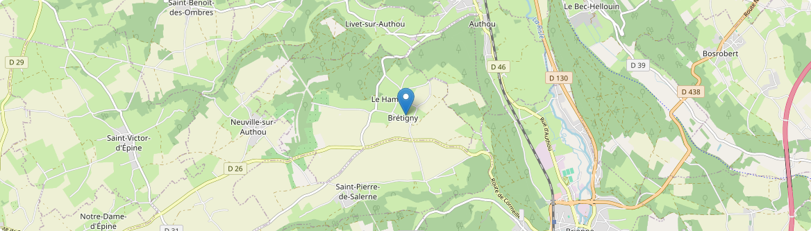 Brétigny - Carte