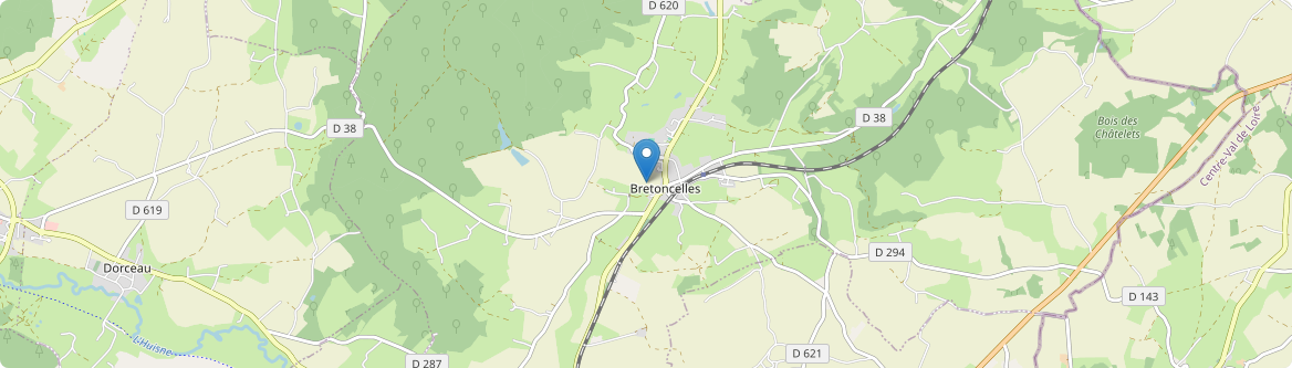Bretoncelles - Carte