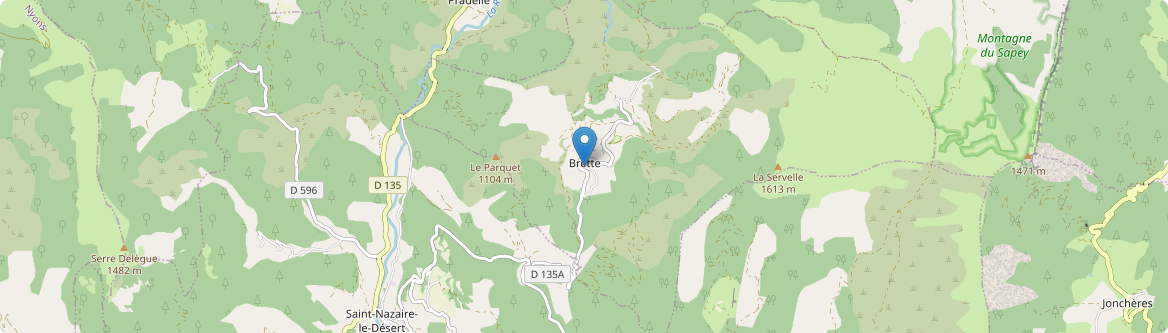 Brette - Carte