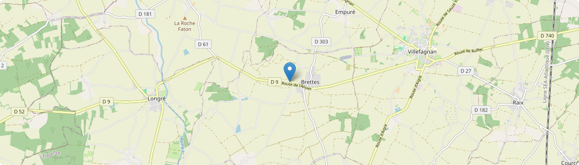 Brettes - Carte