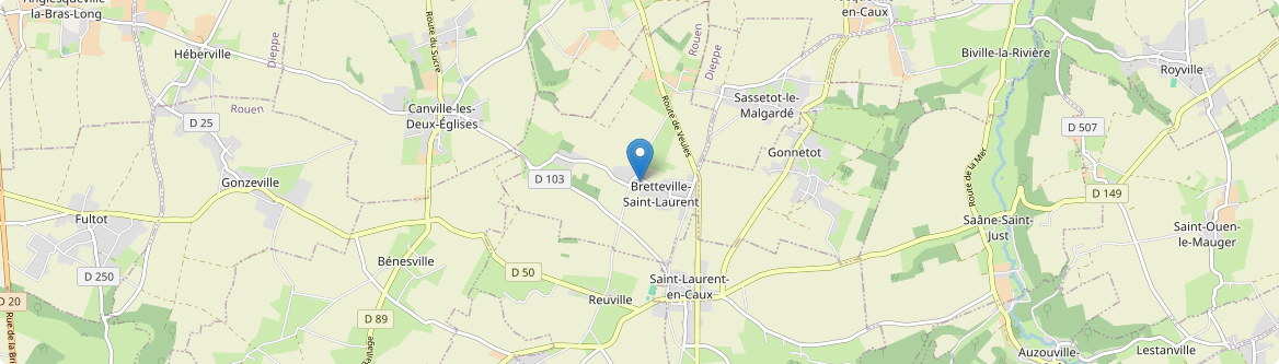 Bretteville-Saint-Laurent - Carte