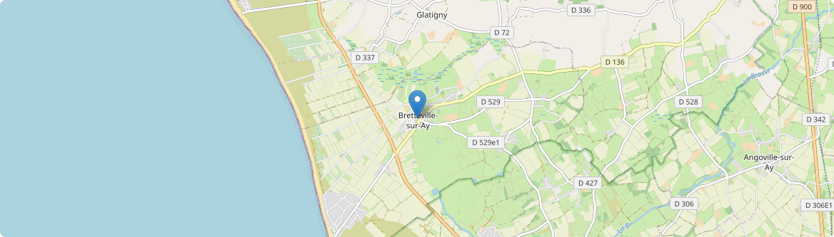 Bretteville-sur-Ay - Carte