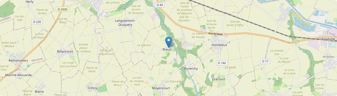 Breuil - Carte