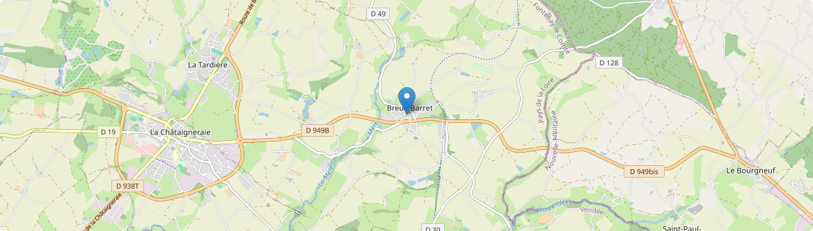 Breuil-Barret - Carte