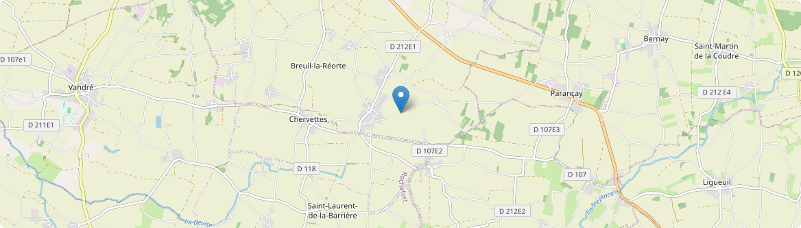 Breuil-la-Réorte - Carte