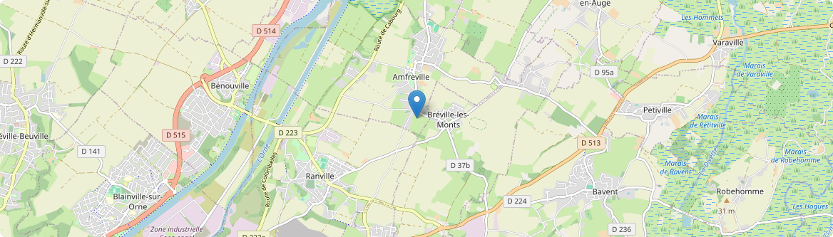 Bréville-les-Monts - Carte