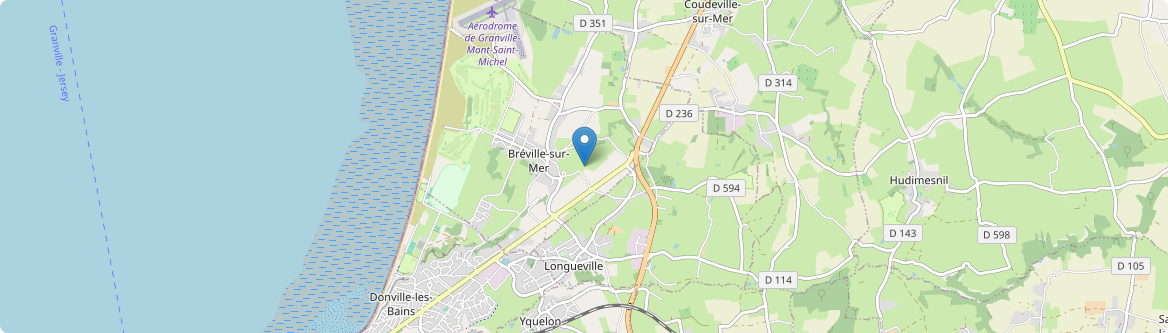 Bréville-sur-Mer - Carte