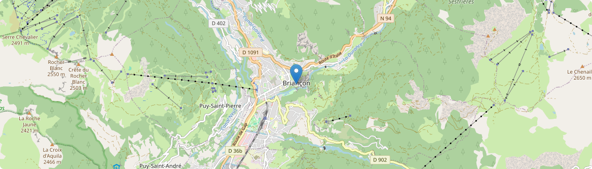 Briançon - Carte