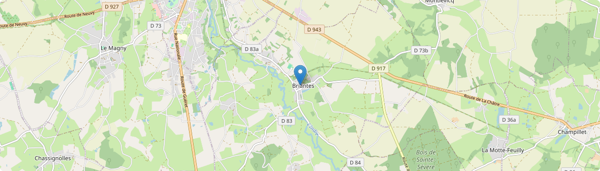 Briantes - Carte