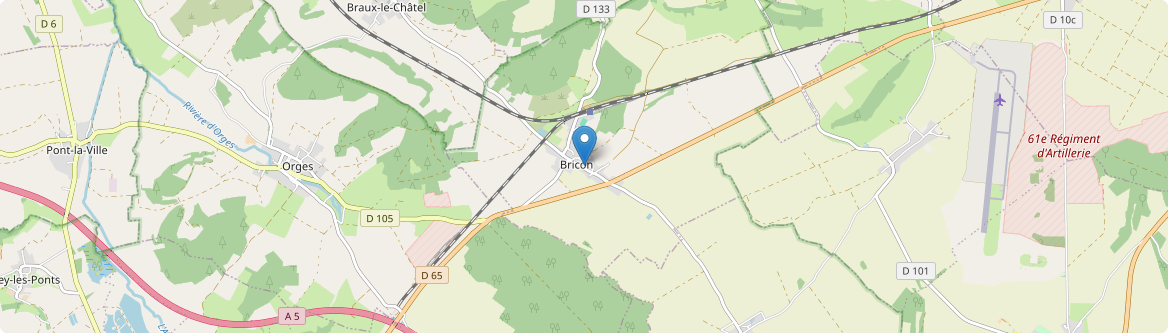 Bricon - Carte