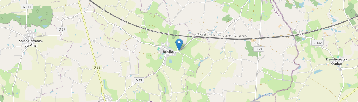 Brielles - Carte