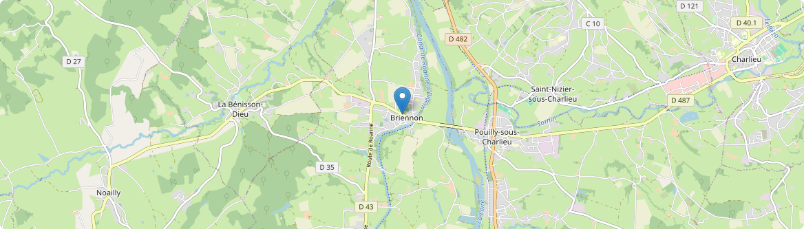 Briennon - Carte