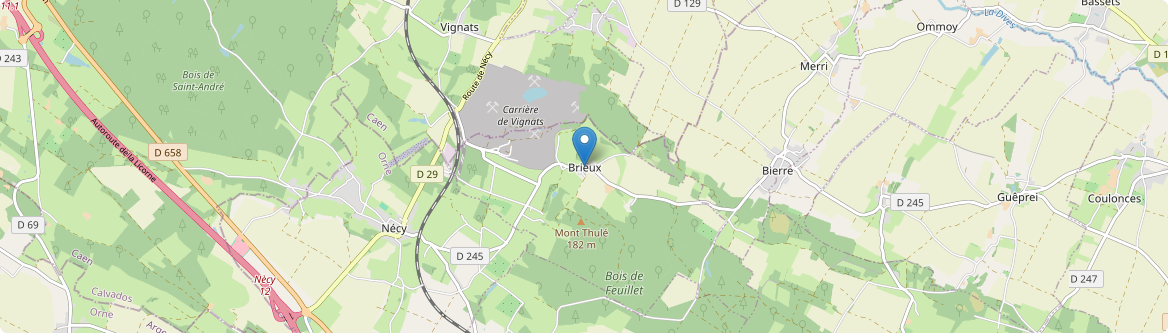 Brieux - Carte