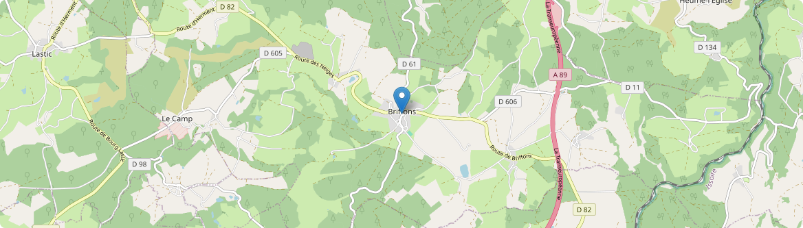 Briffons - Carte