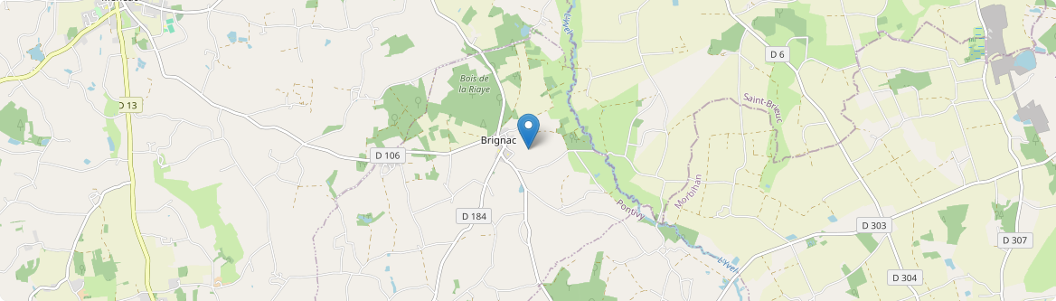 Brignac - Carte