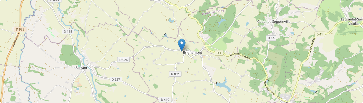 Brignemont - Carte