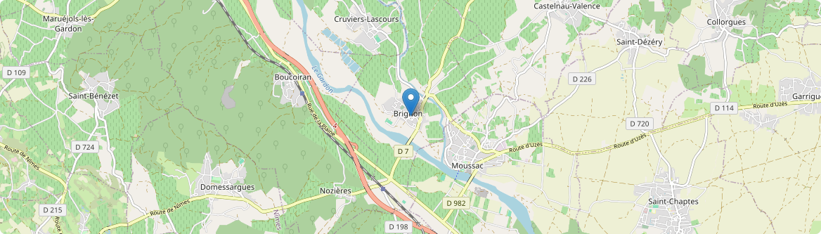 Brignon - Carte