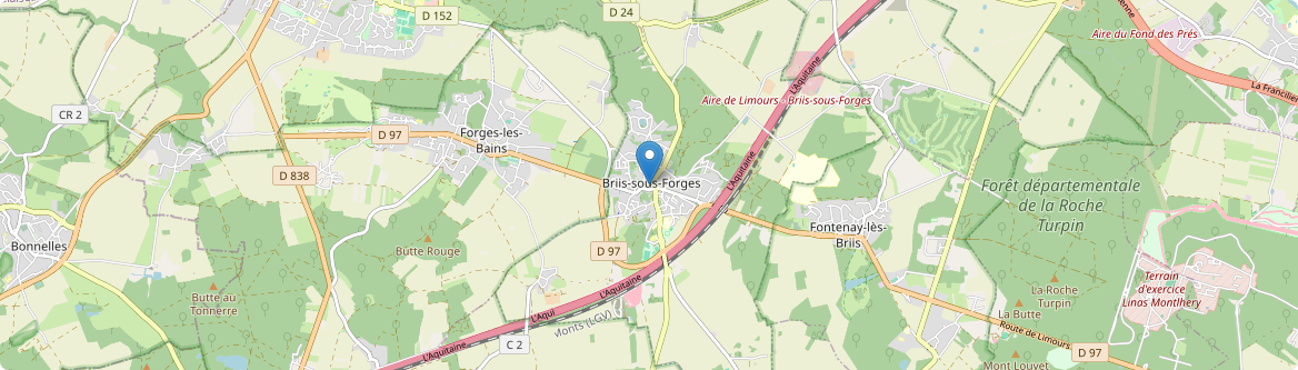 Briis-sous-Forges - Carte