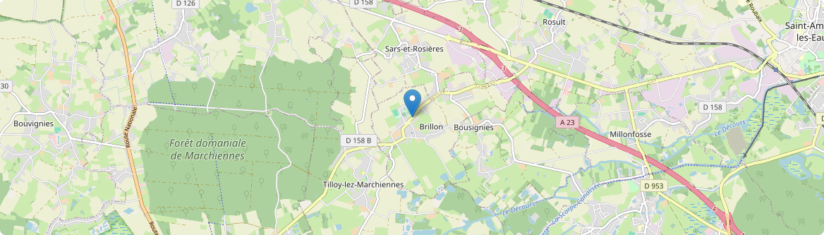 Brillon - Carte