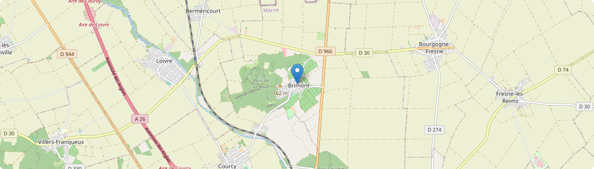Brimont - Carte