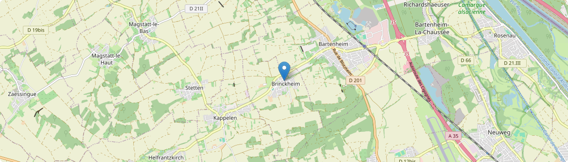 Brinckheim - Carte