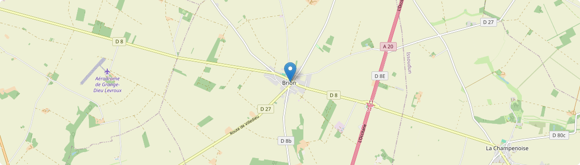 Brion - Carte